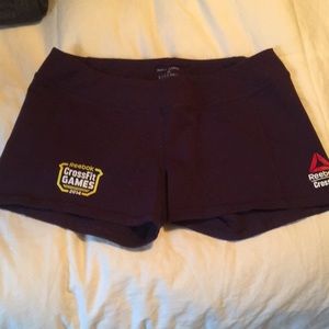 Never worn. Crossfit games purple shorts